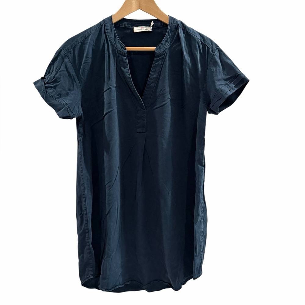 Vineyard Vines Tencel Short Sleeve Dress